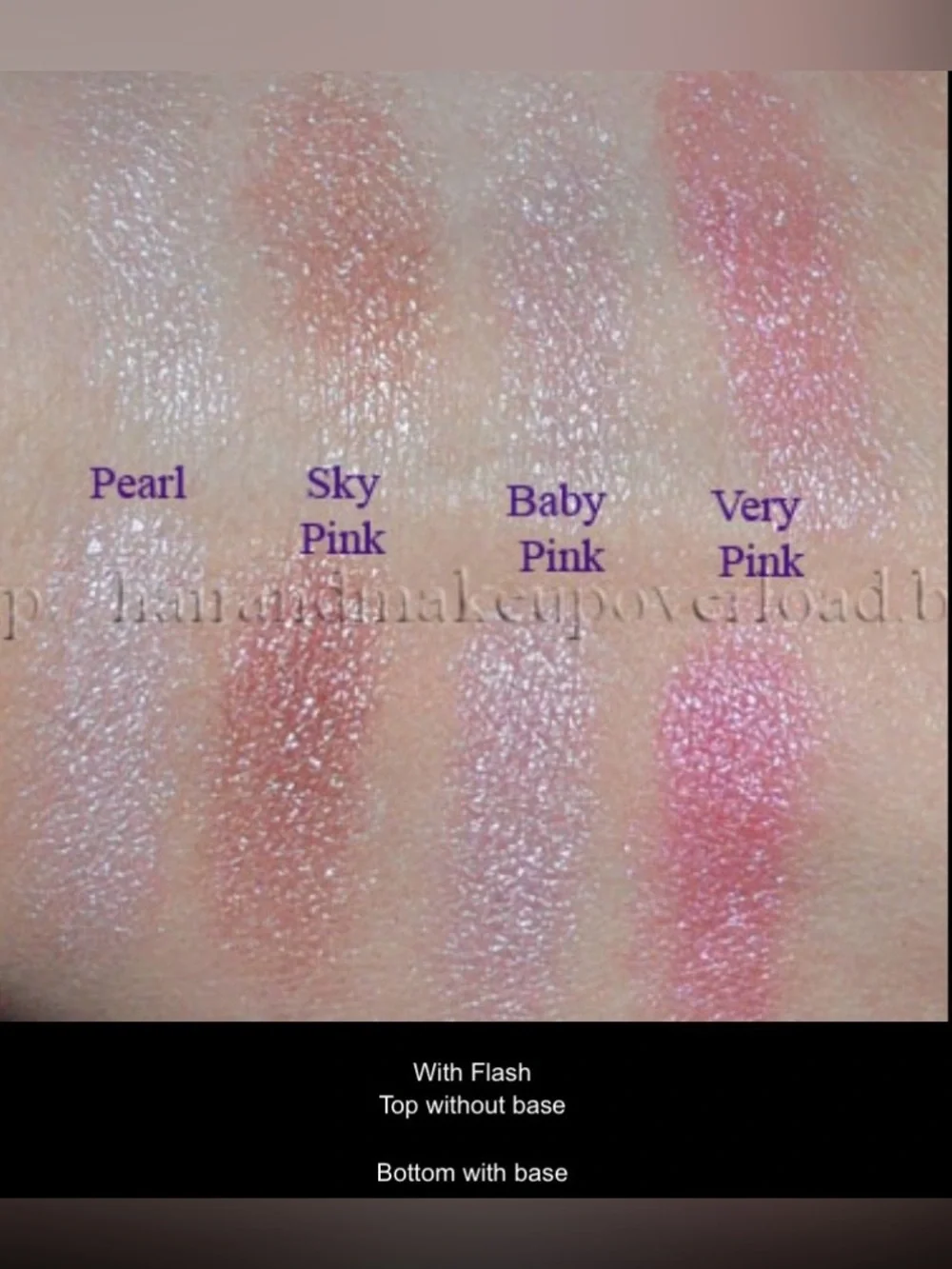 NWT NYX Ultra Pearl Mania Loose Powder Eye Shadow - Baby Pink Pearl LP11
